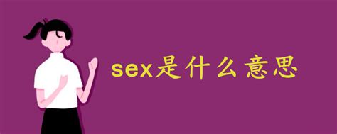 sex意思